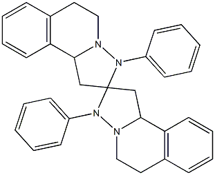 3,3'-diphenyl-2,2'-spirobi[1,2,3,5,6,10b-hexahydropyrazolo[5,1-a]isoquinoline]