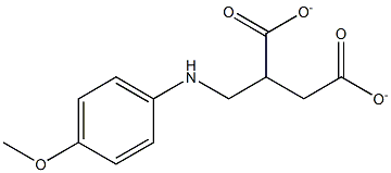  2-[(4-methoxyanilino)methyl]succinate