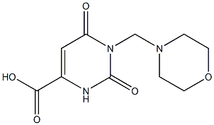 1-(4-morpholinylmethyl)-2,6-dioxo-1,2,3,6-tetrahydro-4-pyrimidinecarboxylic acid|