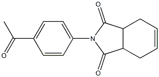 2-(4-acetylphenyl)-3a,4,7,7a-tetrahydro-1H-isoindole-1,3(2H)-dione|