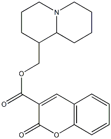 octahydro-2H-quinolizin-1-ylmethyl 2-oxo-2H-chromene-3-carboxylate