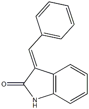 3-benzylidene-1,3-dihydro-2H-indol-2-one Struktur