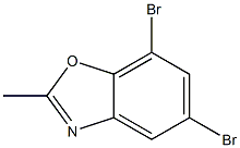  5,7-dibromo-2-methyl-1,3-benzoxazole