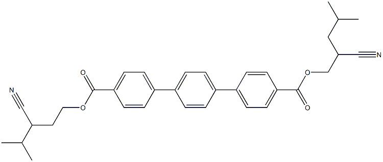 4'-{[(2-cyano-4-methylpentyl)oxy]carbonyl}-4''-{[(3-cyano-4-methylpentyl)oxy]carbonyl}-[1,1':4,1''-terphenyl]