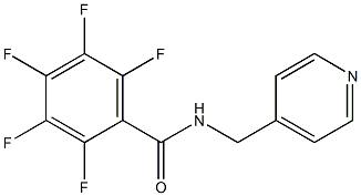 2,3,4,5,6-pentafluoro-N-(4-pyridinylmethyl)benzamide