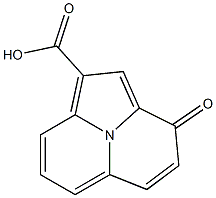 3-oxo-3H-pyrrolo[2,1,5-de]quinolizine-1-carboxylic acid Structure