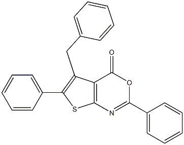 5-benzyl-2,6-diphenyl-4H-thieno[2,3-d][1,3]oxazin-4-one