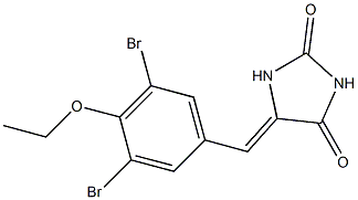 5-(3,5-dibromo-4-ethoxybenzylidene)imidazolidine-2,4-dione