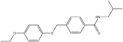  4-[(4-ethoxyphenoxy)methyl]-N-isobutylbenzamide