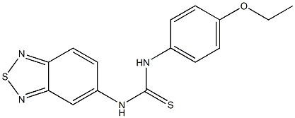 N-(2,1,3-benzothiadiazol-5-yl)-N'-(4-ethoxyphenyl)thiourea