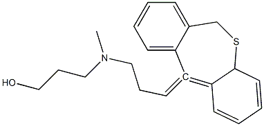  3-[(3-dibenzo[b,e]thiepin-11(6H)-ylidenepropyl)(methyl)amino]-1-propanol