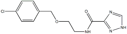  N-{2-[(4-chlorobenzyl)oxy]ethyl}-1H-1,2,4-triazole-3-carboxamide