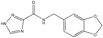 N-(1,3-benzodioxol-5-ylmethyl)-1H-1,2,4-triazole-3-carboxamide