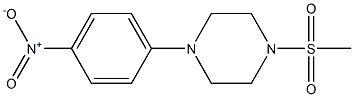 1-{4-nitrophenyl}-4-(methylsulfonyl)piperazine