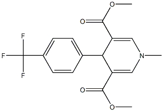 dimethyl 1-methyl-4-[4-(trifluoromethyl)phenyl]-1,4-dihydro-3,5-pyridinedicarboxylate