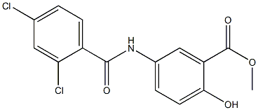 methyl 5-[(2,4-dichlorobenzoyl)amino]-2-hydroxybenzoate