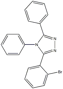 3-(2-bromophenyl)-4,5-diphenyl-4H-1,2,4-triazole