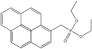 diethyl 1-pyrenylmethylphosphonate Structure