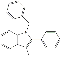  1-benzyl-3-methyl-2-phenyl-1H-indole