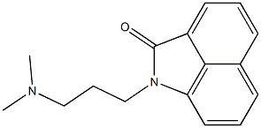 1-[3-(dimethylamino)propyl]benzo[cd]indol-2(1H)-one Structure