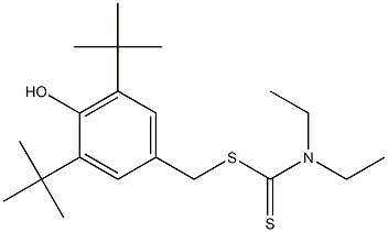  3,5-ditert-butyl-4-hydroxybenzyl diethyldithiocarbamate