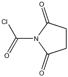 N-氯甲酰基丁二酰亚胺 结构式