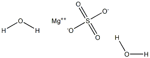 Magnesium sulfate,dihydrate Struktur