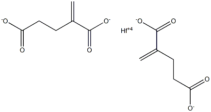 Hafnium  carboxyethyl  acrylate Structure