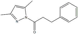 1-(3,5-dimethyl-1H-pyrazol-1-yl)-3-phenyl-1-propanone