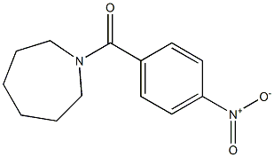 1-azepanyl(4-nitrophenyl)methanone Struktur