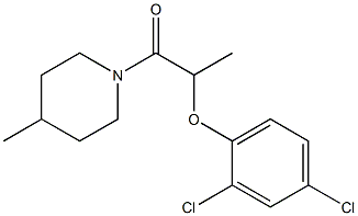 2-(2,4-dichlorophenoxy)-1-(4-methyl-1-piperidinyl)-1-propanone