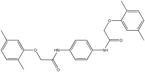 2-(2,5-dimethylphenoxy)-N-(4-{[2-(2,5-dimethylphenoxy)acetyl]amino}phenyl)acetamide