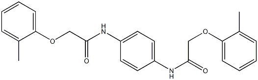 2-(2-methylphenoxy)-N-(4-{[2-(2-methylphenoxy)acetyl]amino}phenyl)acetamide