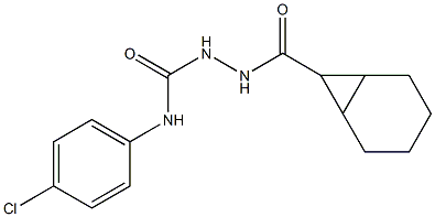 2-(bicyclo[4.1.0]hept-7-ylcarbonyl)-N-(4-chlorophenyl)-1-hydrazinecarboxamide