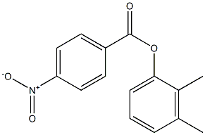 2,3-dimethylphenyl 4-nitrobenzoate 结构式
