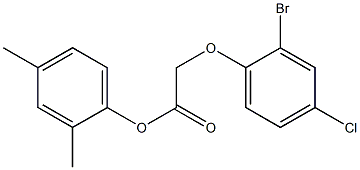 2,4-dimethylphenyl 2-(2-bromo-4-chlorophenoxy)acetate|