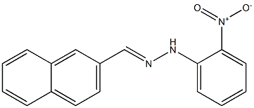  2-naphthaldehyde N-(2-nitrophenyl)hydrazone