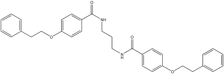  4-(phenethyloxy)-N-(3-{[4-(phenethyloxy)benzoyl]amino}propyl)benzamide