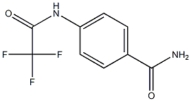 4-[(2,2,2-trifluoroacetyl)amino]benzamide