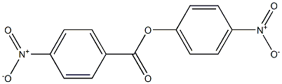 4-nitrophenyl 4-nitrobenzoate Struktur
