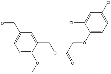 5-formyl-2-methoxybenzyl 2-(2,4-dichlorophenoxy)acetate