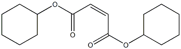 dicyclohexyl (Z)-2-butenedioate|