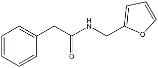 N-(2-furylmethyl)-2-phenylacetamide Structure