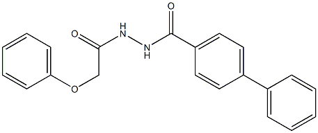 N'-(2-phenoxyacetyl)[1,1'-biphenyl]-4-carbohydrazide|