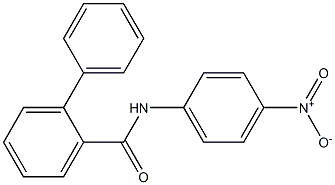 N-(4-nitrophenyl)[1,1'-biphenyl]-2-carboxamide Struktur