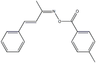 1-methyl-4-[({[(Z,2E)-1-methyl-3-phenyl-2-propenylidene]amino}oxy)carbonyl]benzene