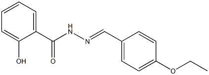 N'-[(E)-(4-ethoxyphenyl)methylidene]-2-hydroxybenzohydrazide