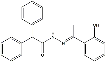 N'-[(E)-1-(2-hydroxyphenyl)ethylidene]-2,2-diphenylacetohydrazide