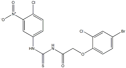 N-[2-(4-bromo-2-chlorophenoxy)acetyl]-N