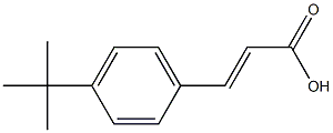 (E)-3-[4-(tert-butyl)phenyl]-2-propenoic acid,,结构式